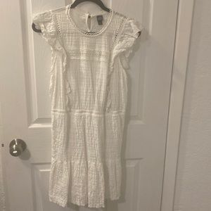 White Large Dress